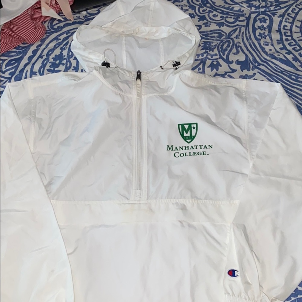 Manhattan College windbreaker